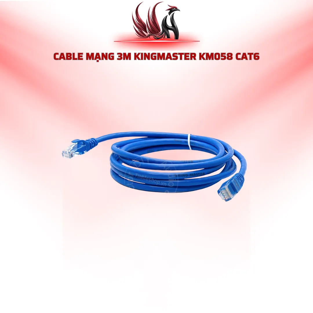 Cáp Mạng KINGMASTER KM058 3M CAT6 RJ45 | HOCO STORE