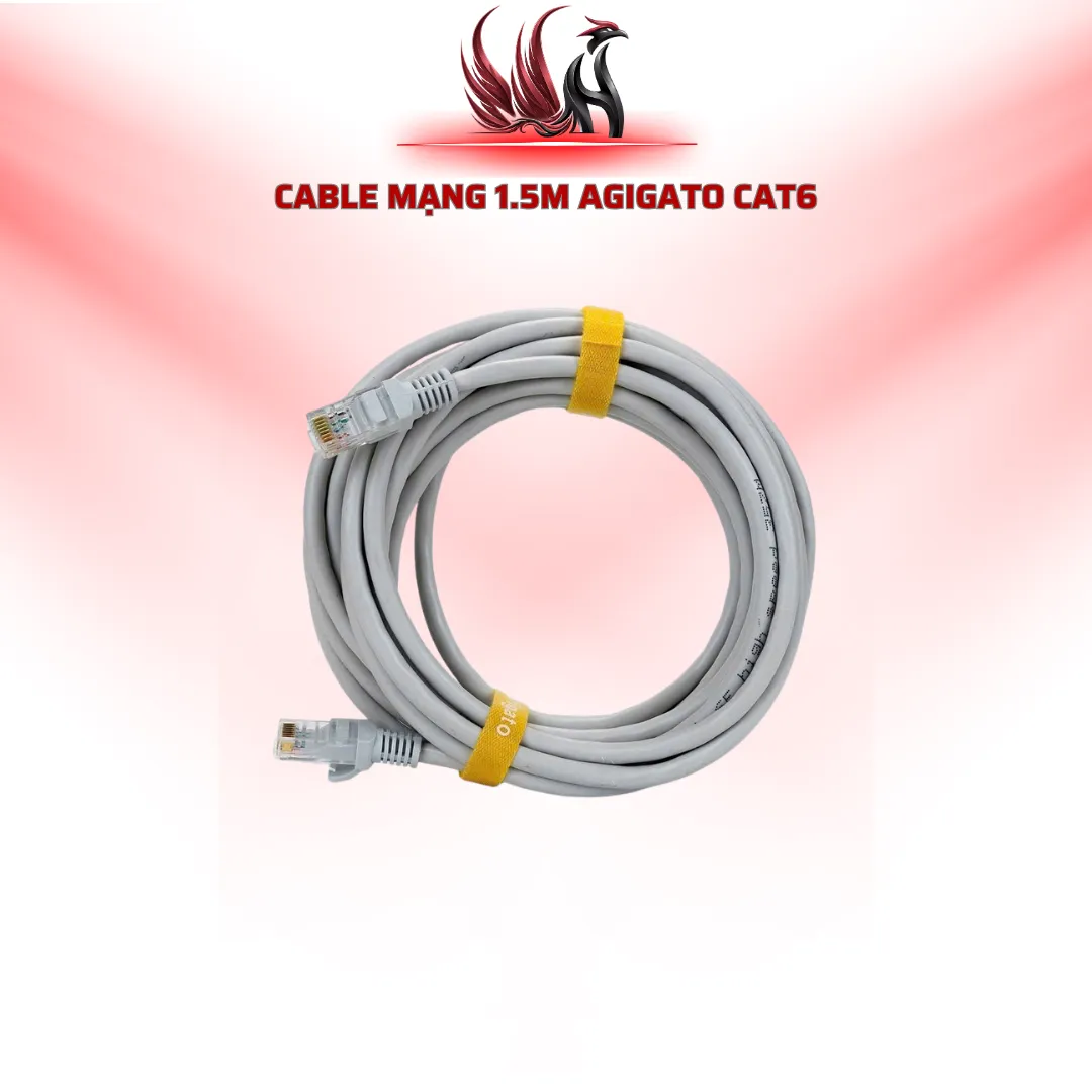 Cáp Mạng Agigato CAT6 1.5M RJ45  | HOCO STORE PC