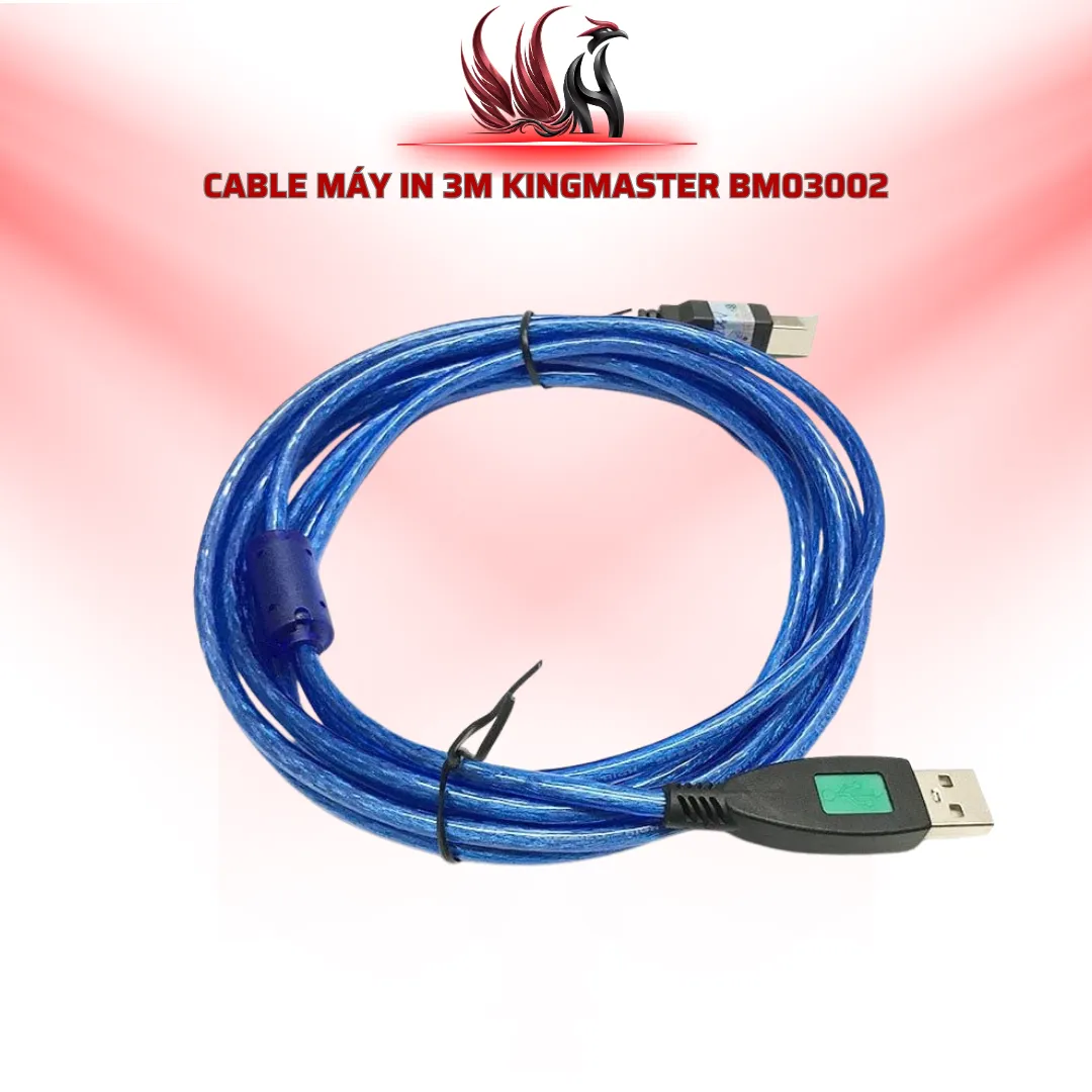 Cáp Máy In Kingmaster BM03002 USB 3M | HOCO STORE