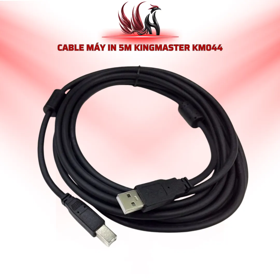 Cáp Máy In Kingmaster KM044 USB 5M | HOCO STORE