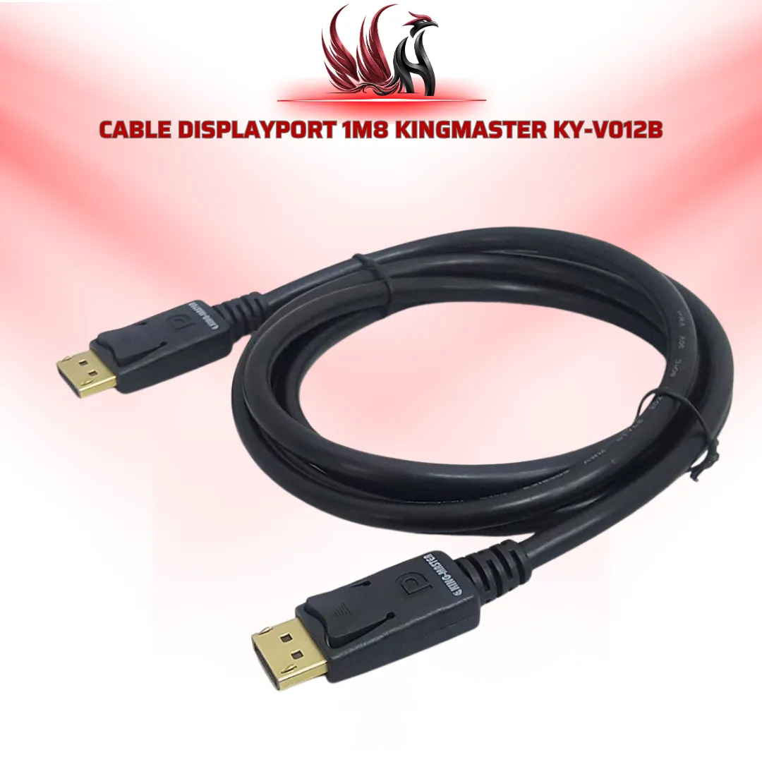 Cáp DisplayPort KINGMASTER KY-V012B 1.8M | HOCO STORE