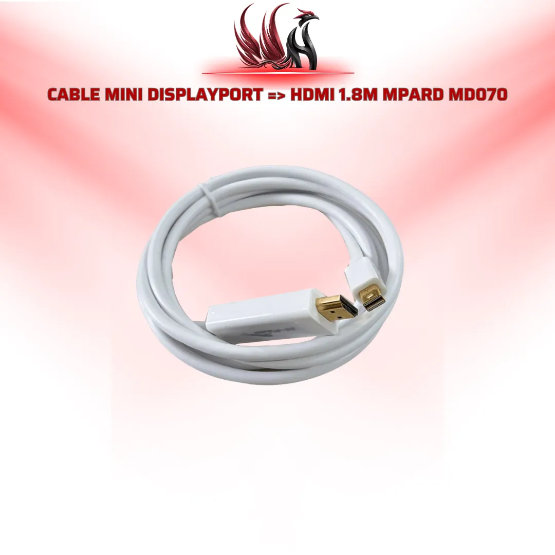 Cáp Mini DisplayPort to HDMI MPARD MD070 1.8M | HOCO STORE