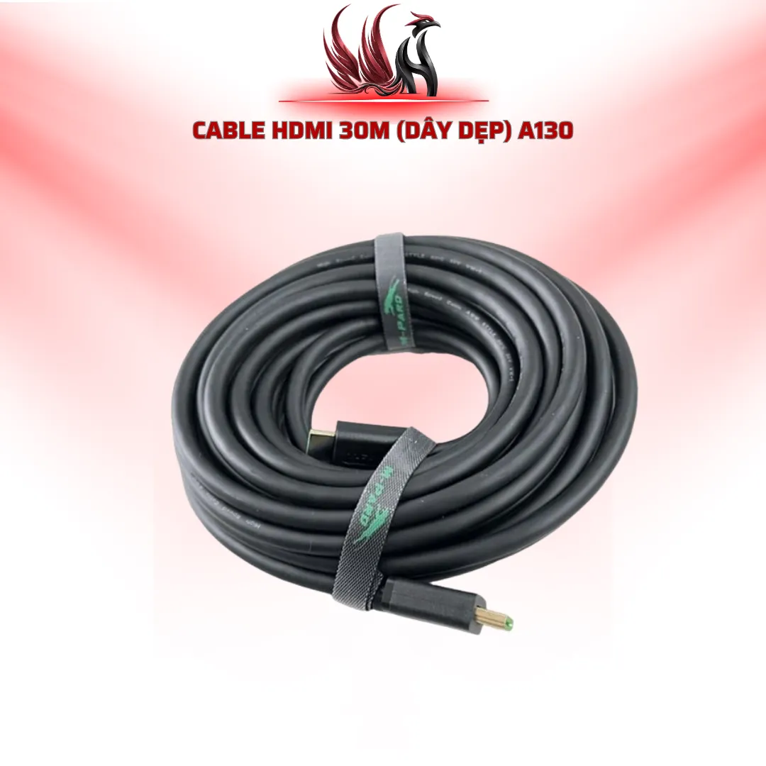 Cáp HDMI 30M Dây Dẹt A130 | HOCO STORE