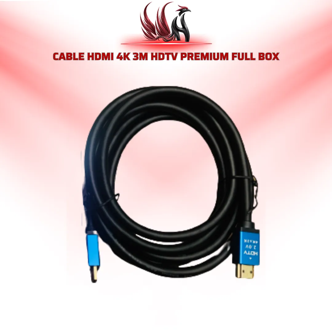 Cáp HDMI 4K 3M HDTV PREMIUM Full Box | HOCO STORE