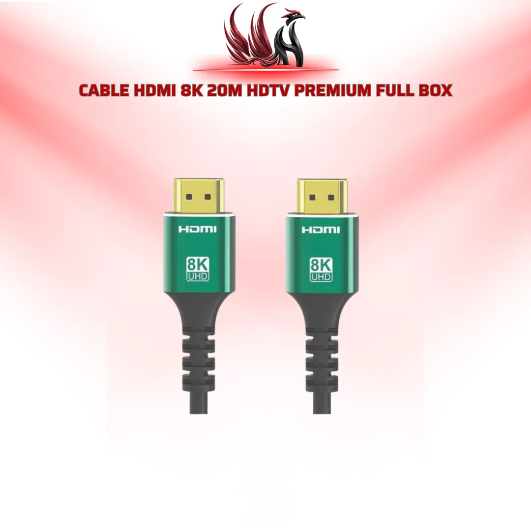 Cáp HDMI 8K 20M HDTV PREMIUM Full Box | HOCO STORE