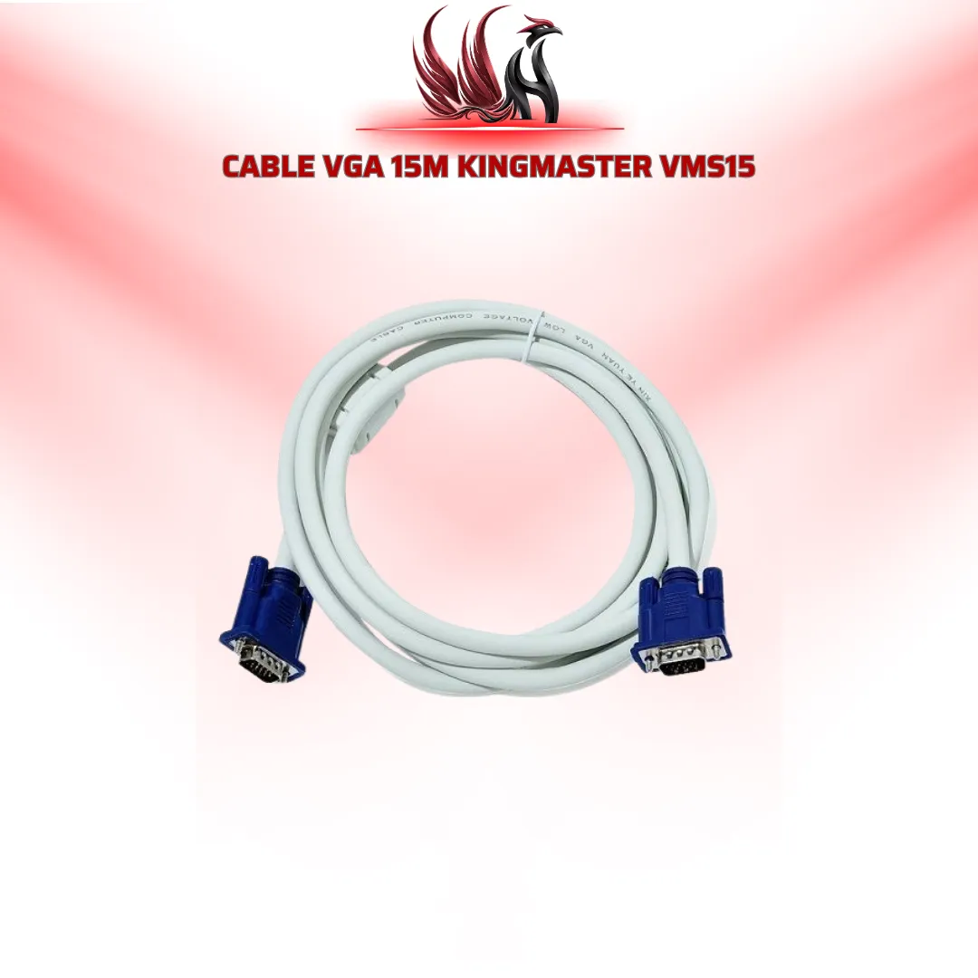 Cáp VGA KINGMASTER VMS15 15M | HOCO STORE