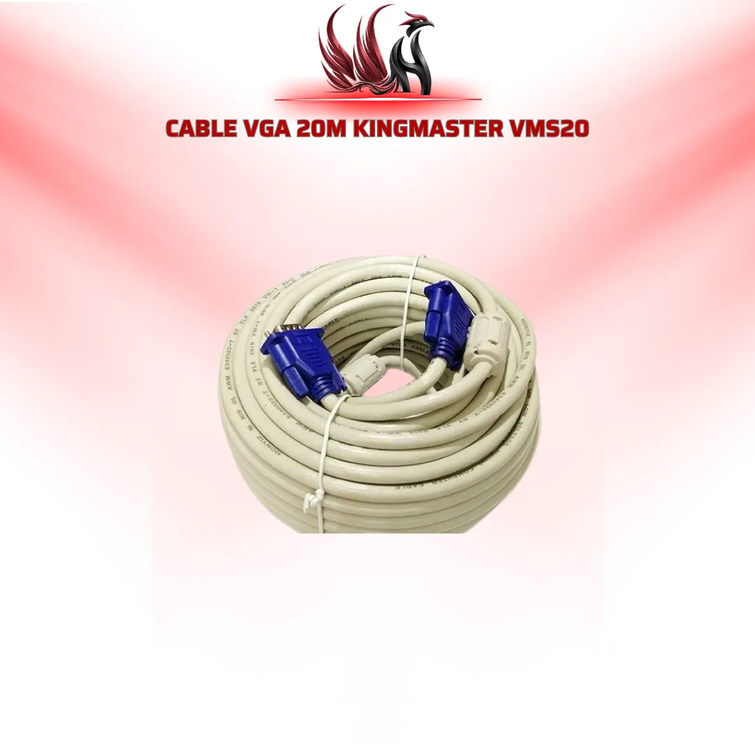 Cáp VGA KINGMASTER VMS20 20M | HOCO STORE