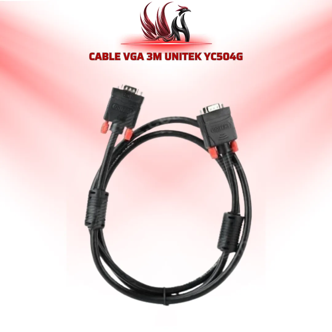 Cáp VGA UNITEK YC504G 3M | HOCO STORE