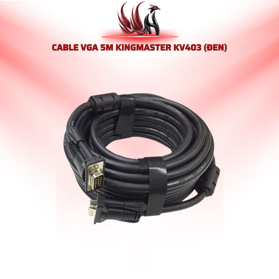 Cáp VGA KINGMASTER KV403 5M | HOCO STORE