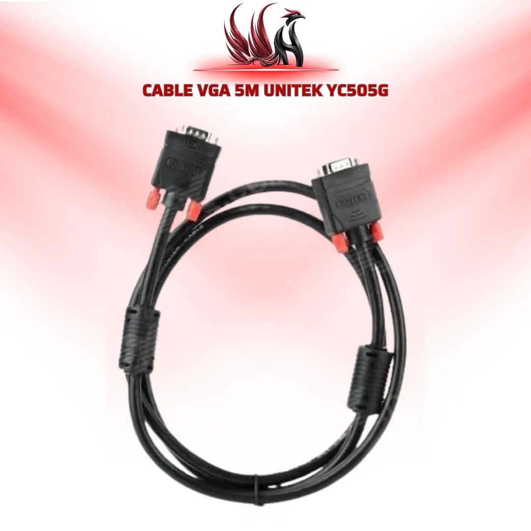 Cáp VGA UNITEK YC505G 5M | HOCO STORE