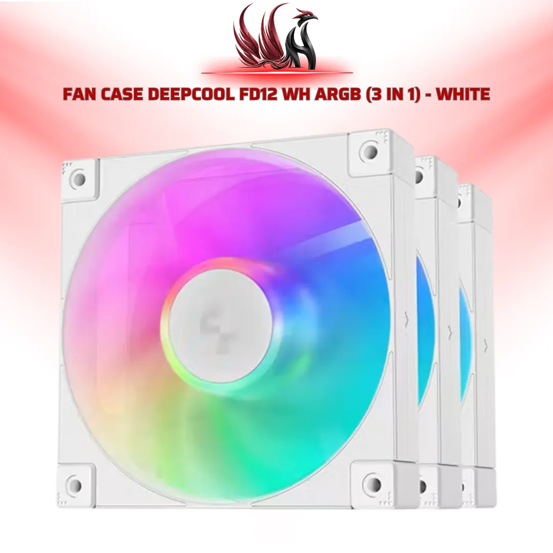 Fan Case DeepCool FD12 WH ARGB 3 in 1 | HOCO STORE