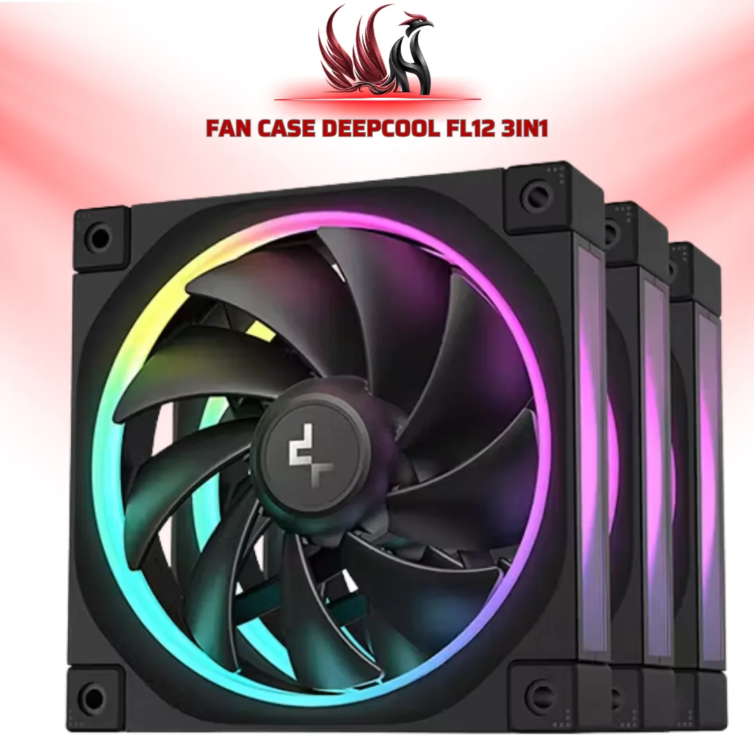 Fan Case DeepCool FL12 3IN1 Black | HOCO STORE