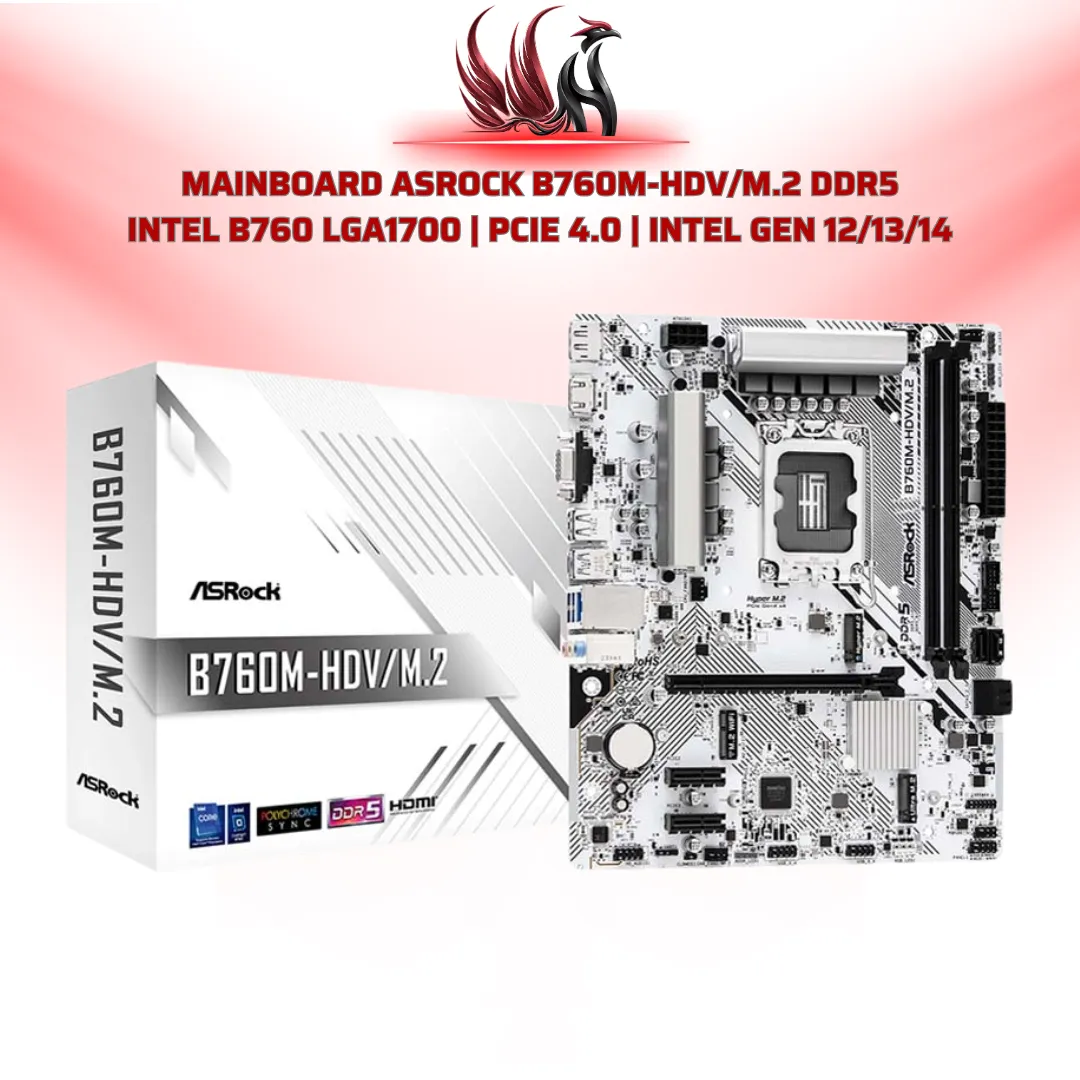 Mainboard ASRock B760M-HDV/M.2 DDR5 | HOCO STORE