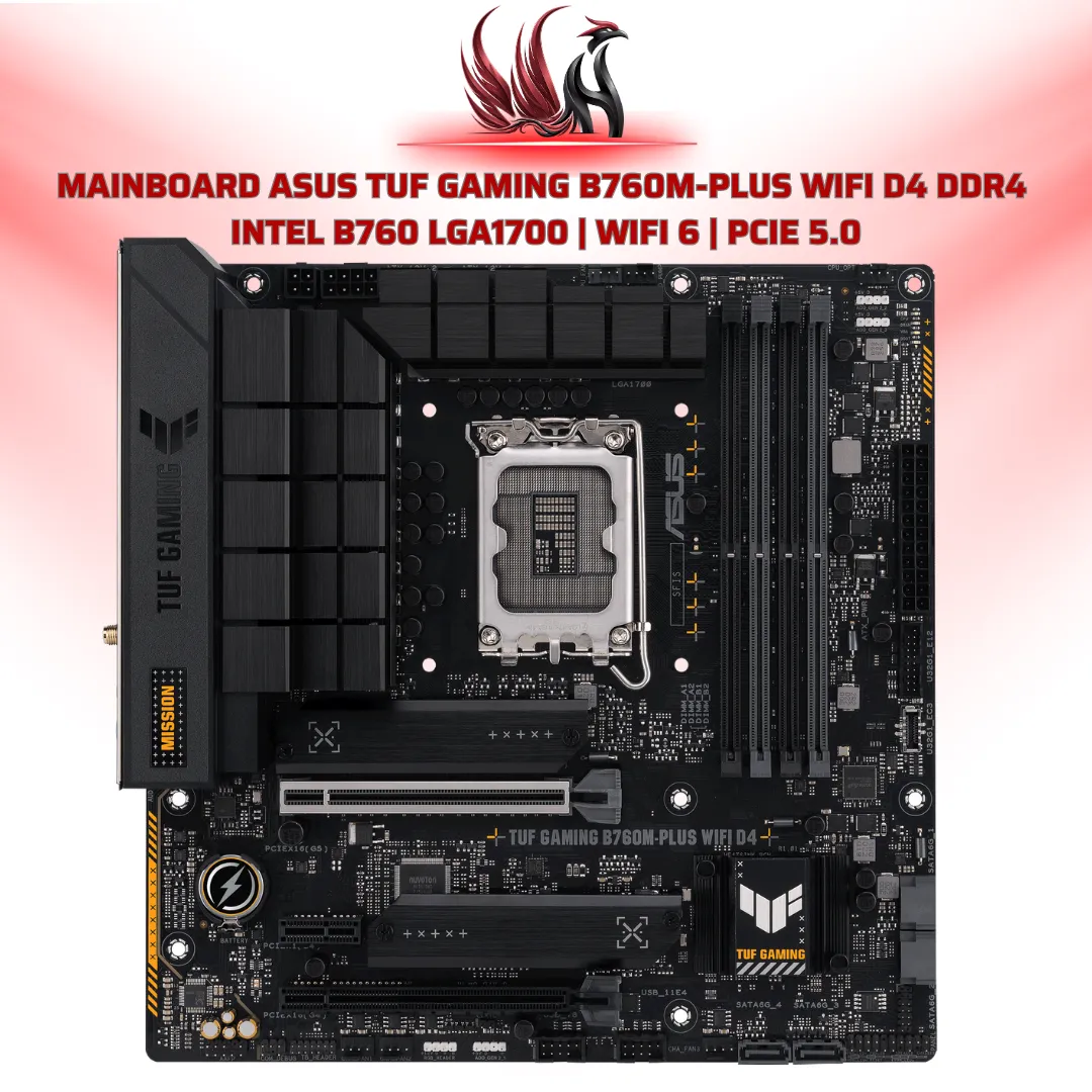 Mainboard ASUS TUF Gaming B760M-Plus WiFi D4 | HOCO STORE
