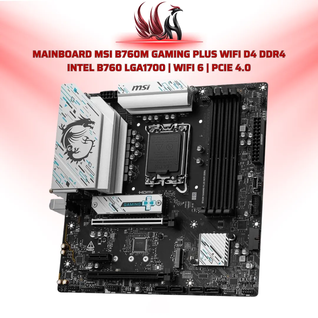 Mainboard MSI B760M Gaming Plus WiFi D4 DDR4 | HOCO STORE