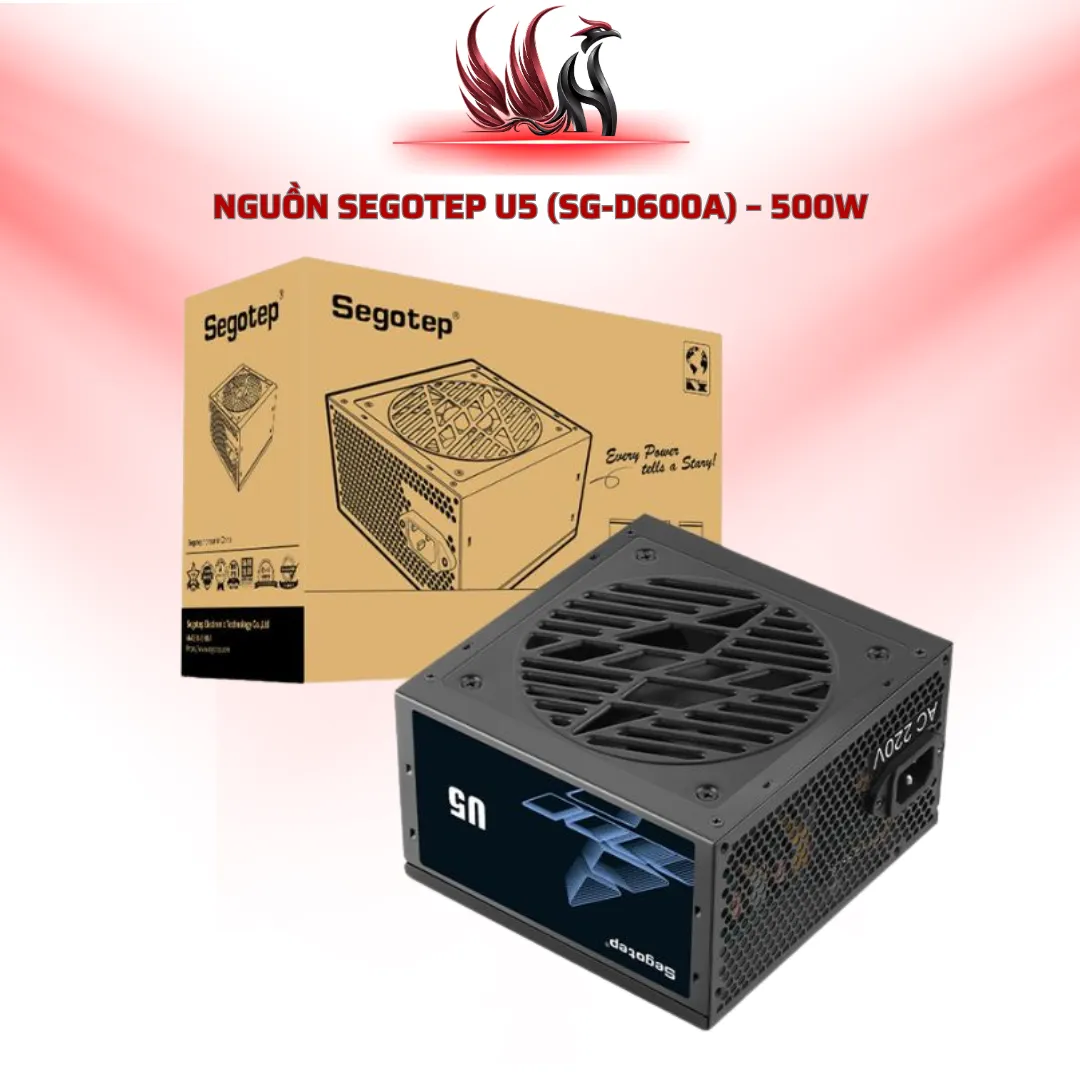 Nguồn SEGOTEP U5 (SG-D600A) – 500W