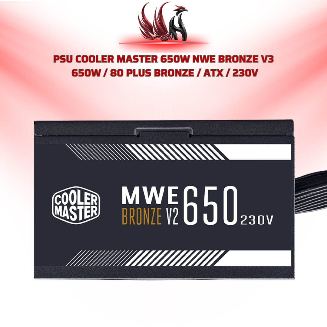 Nguồn Cooler Master MWE 650 Bronze V3 650W 80 Plus Bronze | HOCO STORE PC