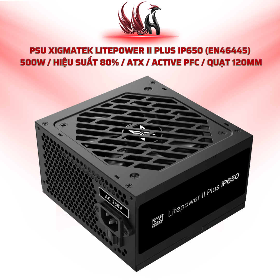 Nguồn Xigmatek LitePower II Plus iP650 500W Active PFC | HOCO STORE PC