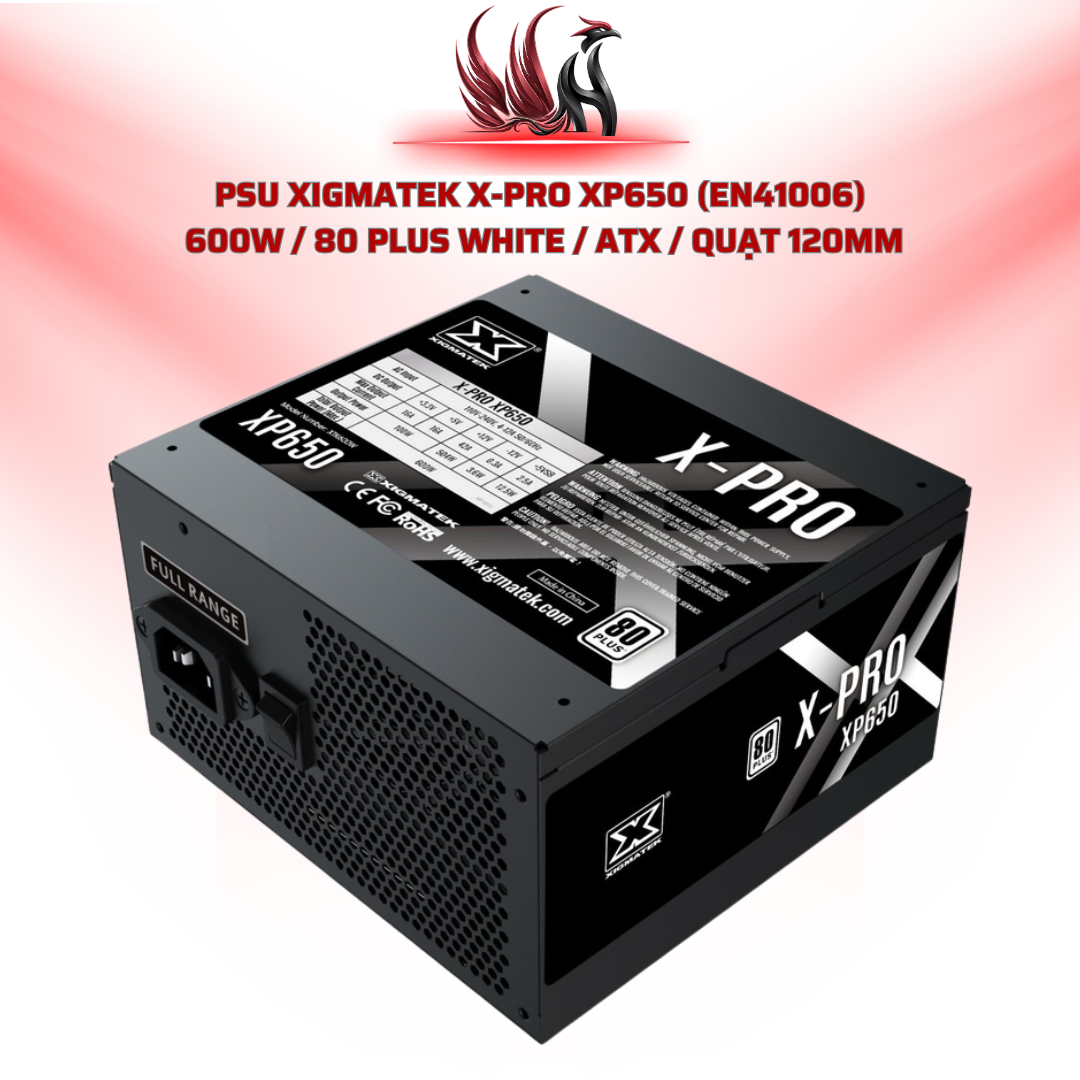 Nguồn Xigmatek X-PRO XP650 600W 80 Plus | HOCO STORE PC