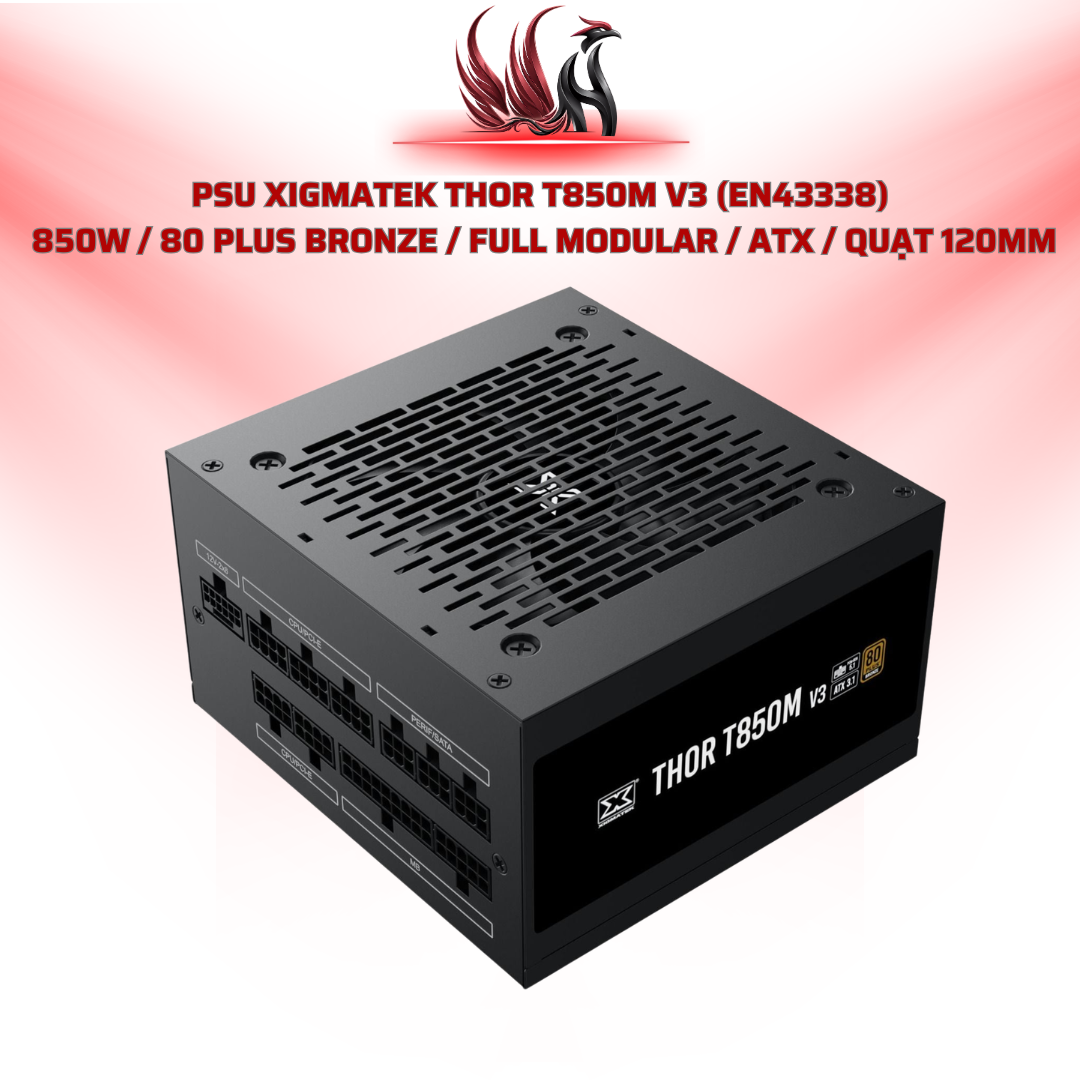 Nguồn Xigmatek Thor T850M V3 850W Full Modular | HOCO STORE PC