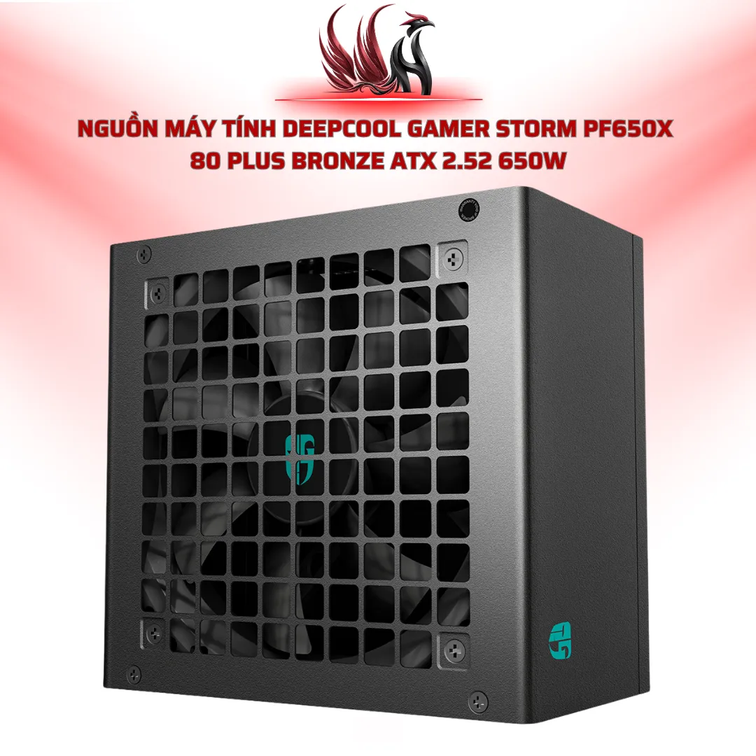 Nguồn DeepCool Gamer Storm PF650X 650W 80 Plus Bronze ATX 2.52 | HOCO STORE