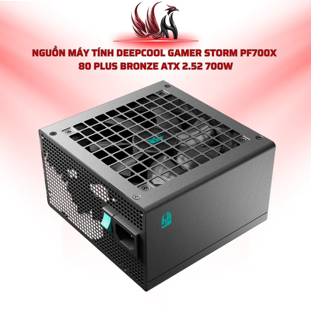 Nguồn DeepCool Gamer Storm PF700X 700W 80 Plus Bronze ATX 2.52 | HOCO STORE