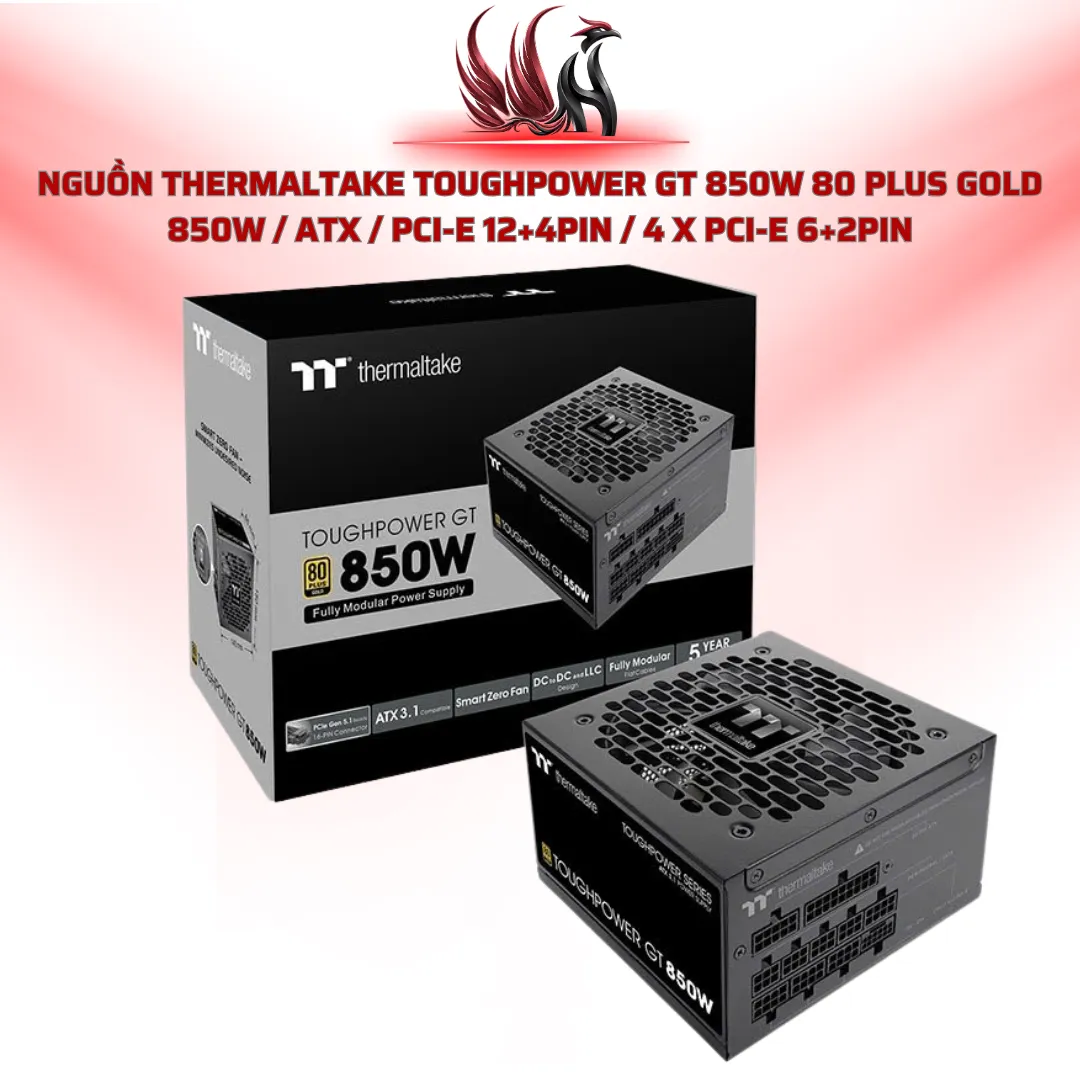 Nguồn Máy Tính Thermaltake TOUGHPOWER GT 850W 80 PLUS Gold | HOCO STORE