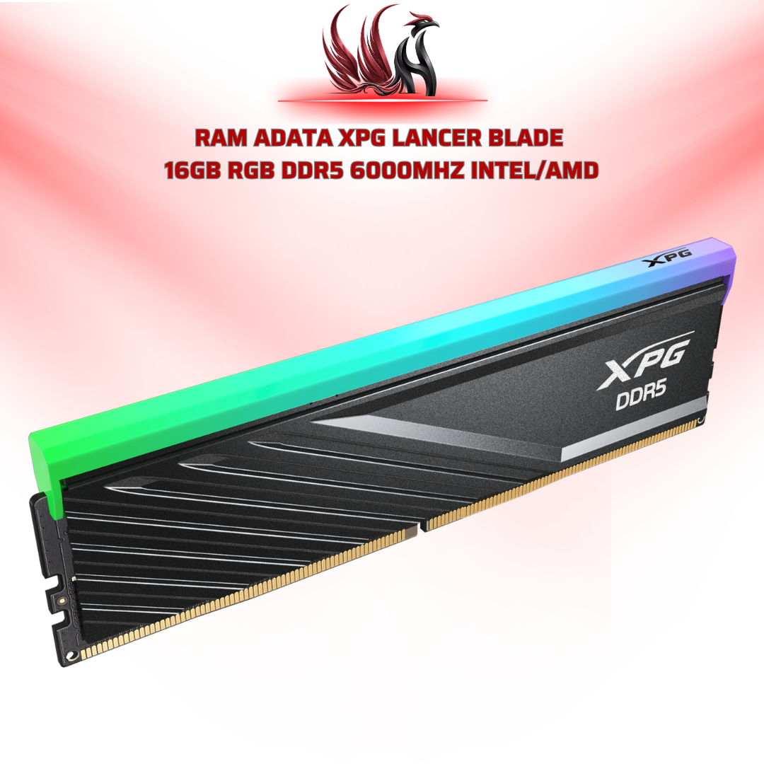 RAM ADATA XPG Lancer Blade RGB 16GB DDR5 6000MHz CL36 Intel/AMD | HOCO STORE PC