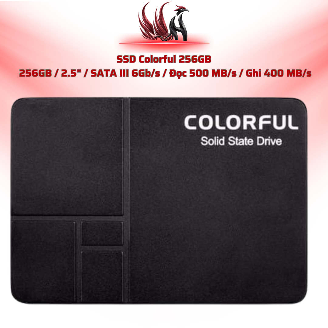 SSD Colorful SL500 256GB  256GB / 2.5" / SATA III 6Gb/s / Đọc 500 MB/s / Ghi 400 MB/s | HOCO STORE PC