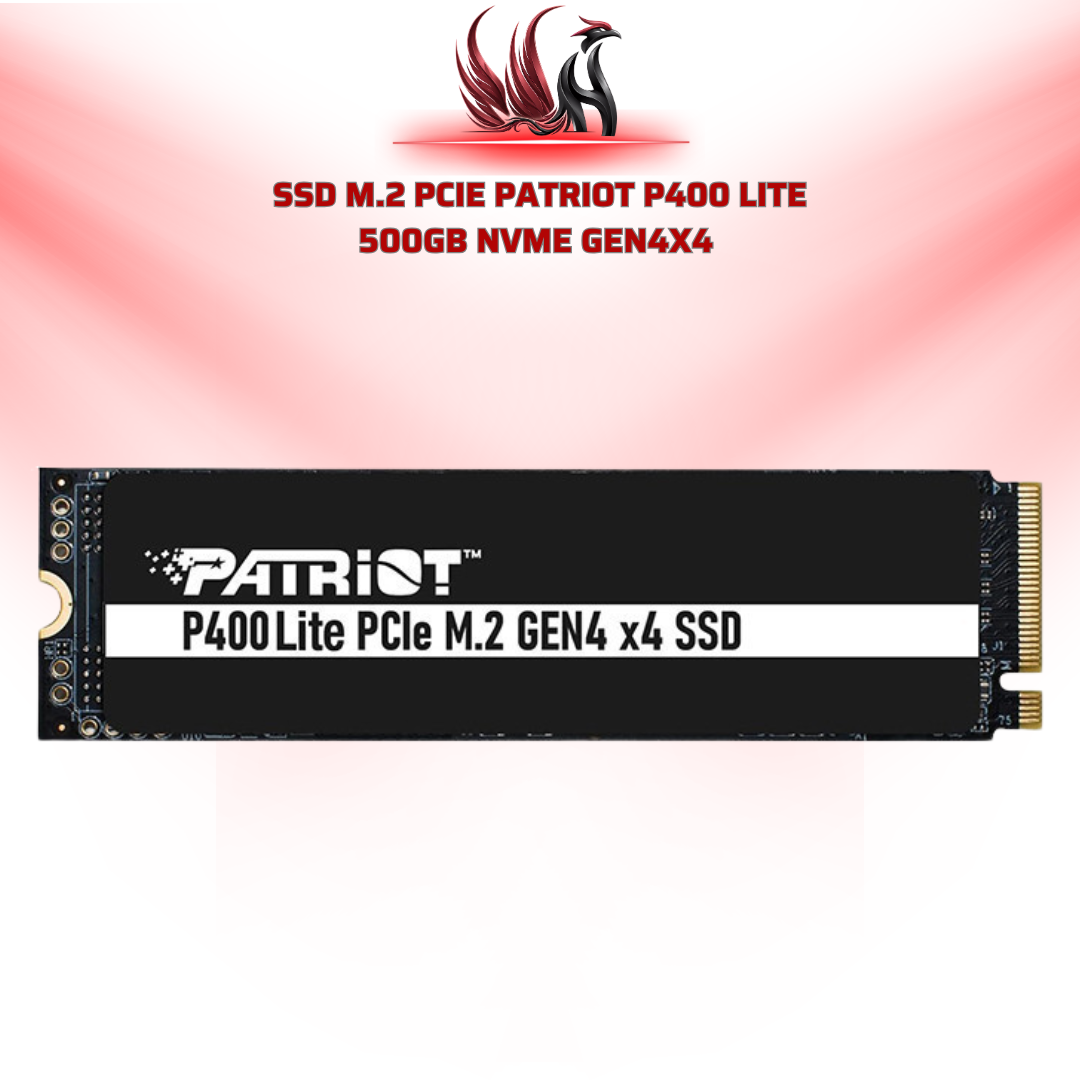 SSD Patriot P400 Lite 500GB M.2 NVMe PCIe Gen4 x4 | HOCO STORE PC