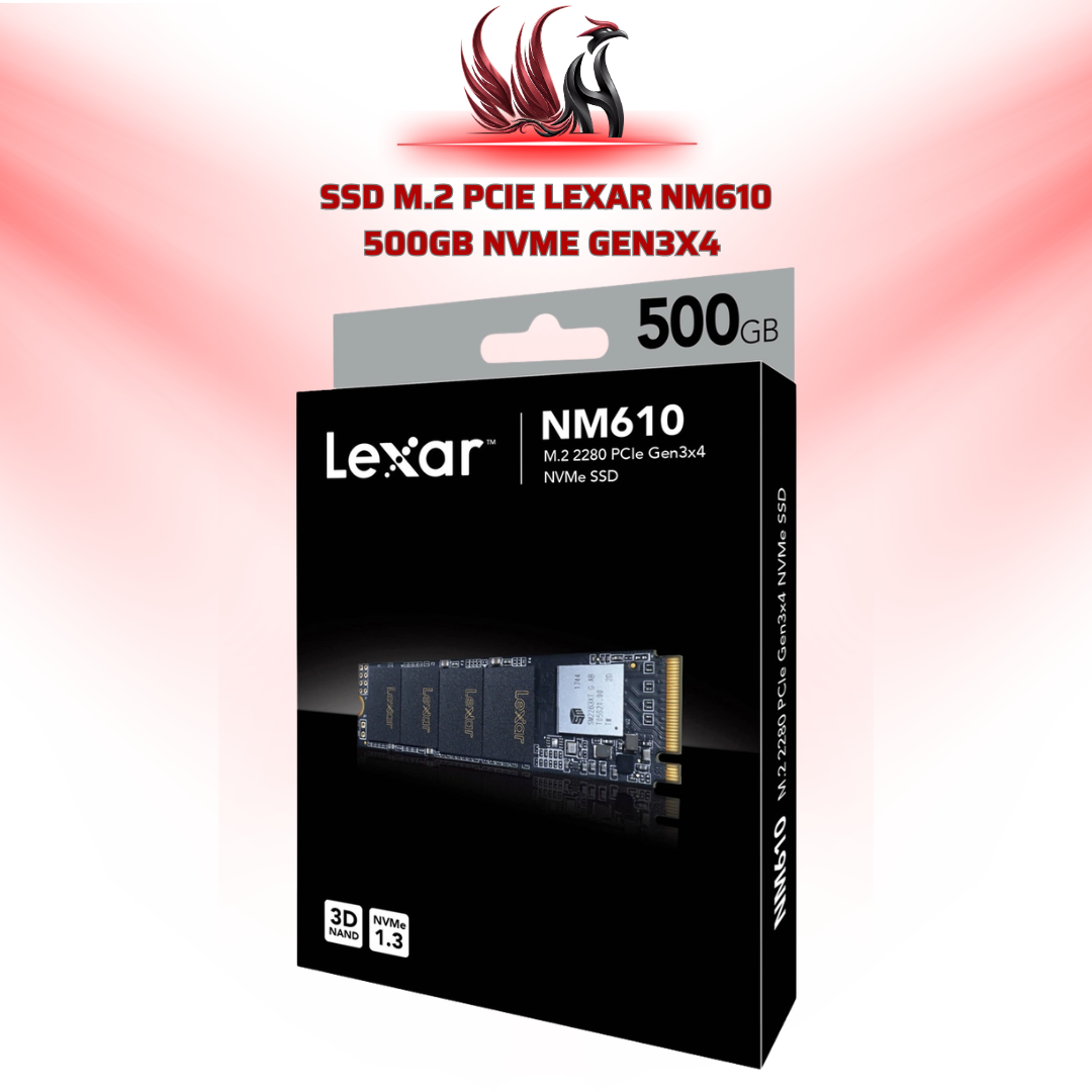 SSD Lexar NM610 500GB NVMe PCIe Gen3x4 | HOCO STORE PC