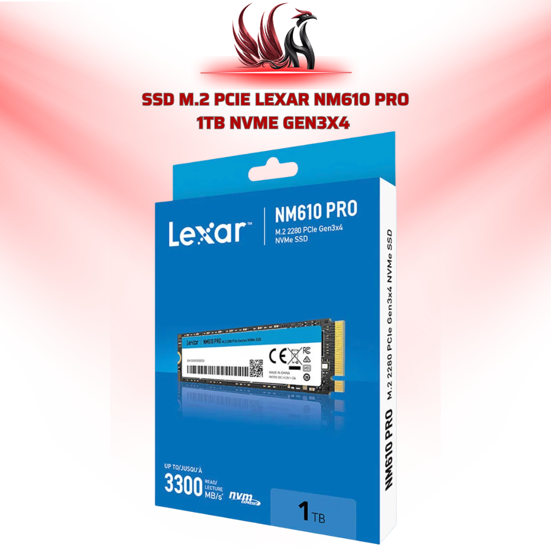 SSD Lexar NM610 Pro 1TB NVMe PCIe Gen3x4 | HOCO STORE PC