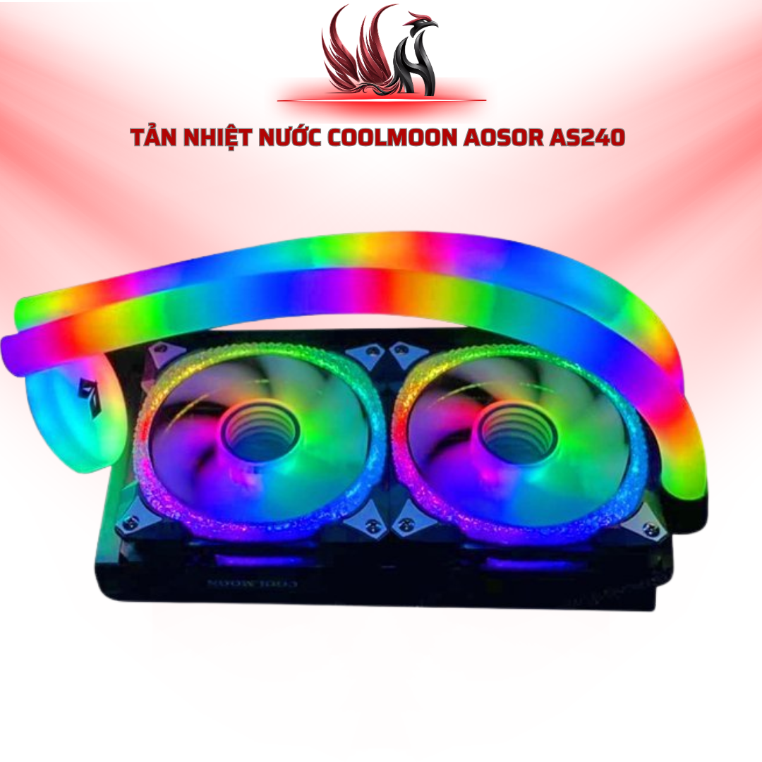 Tản Nhiệt Nước Coolmoon AOSOR AS-240 ARGB | HOCO STORE PC