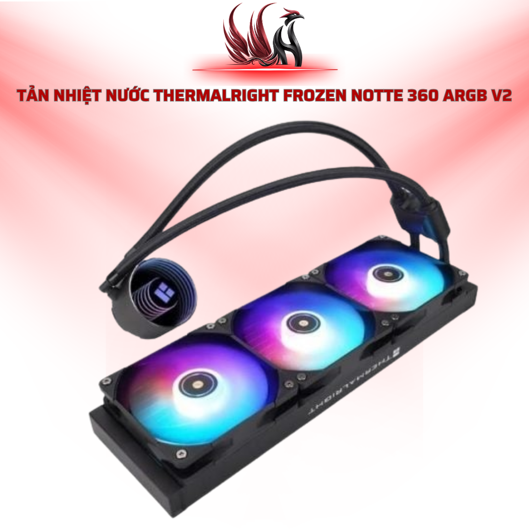 Tản Nhiệt Nước THERMALRIGHT Frozen Notte 360 Black ARGB | HOCO STORE PC