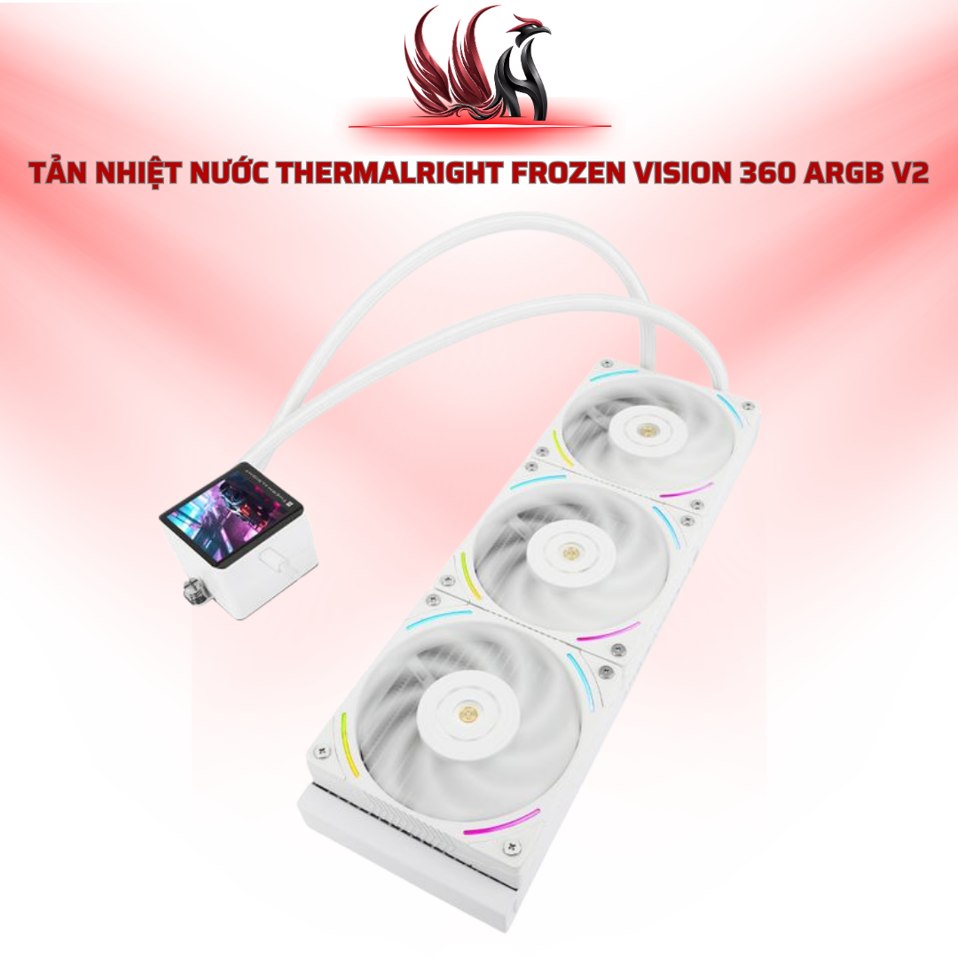 Tản Nhiệt Nước THERMALRIGHT Frozen Vision 360 ARGB V2 White | HOCO STORE PC