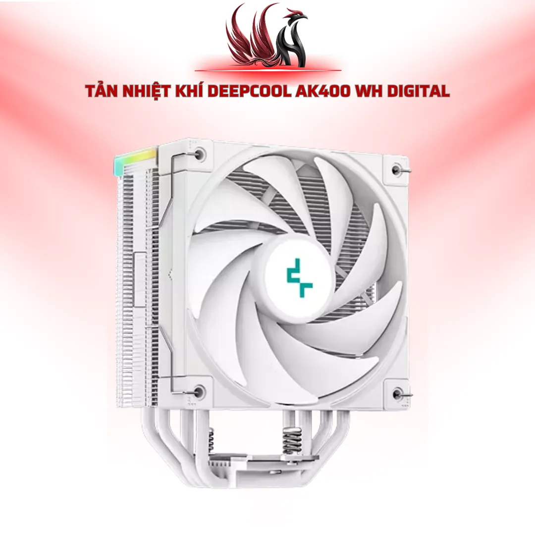 Tản Nhiệt Khí DeepCool AK400 WH DIGITAL | HOCO STORE