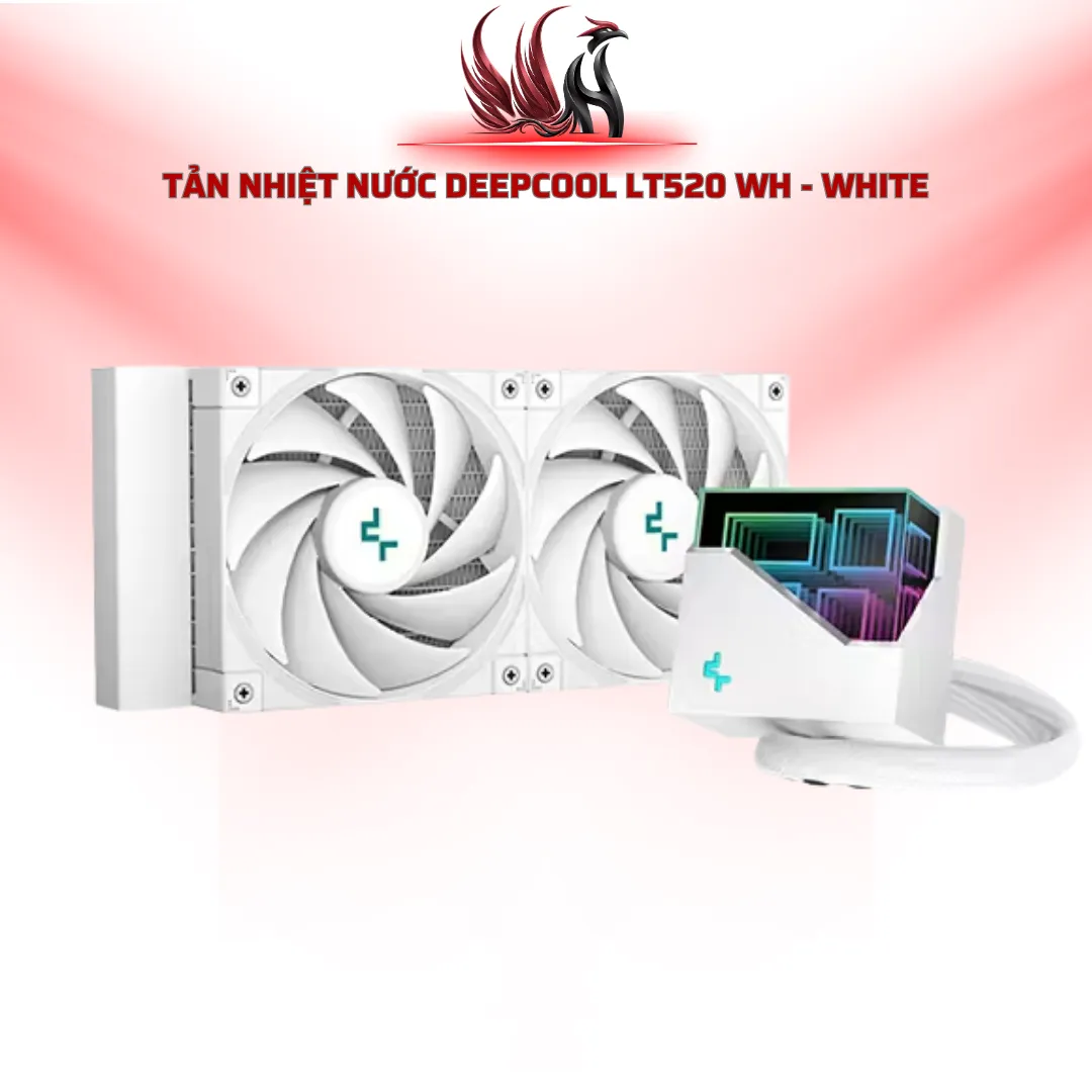 Tản Nhiệt Nước DeepCool LT520 WH ARGB 240mm Màu Trắng | HOCO STORE