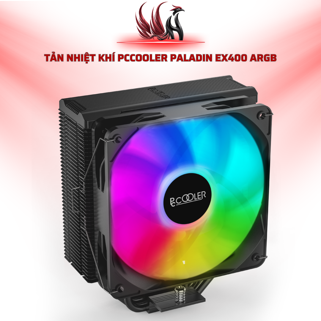 Tản Nhiệt Khí PCCOOLER PALADIN EX400 ARGB | HOCO STORE PC
