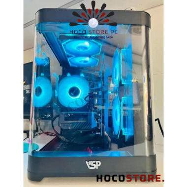 PC Gaming HCS310F i3 10100F CPU Core i3 10100F VGA RTX 2060 6Gb Ram16Gb, SSD 256Gb Chiến Mượt Game Online | Hoco Store PC