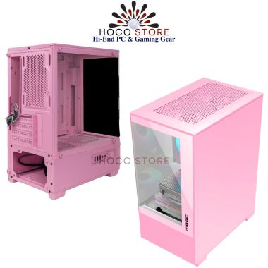 Vỏ Case Máy Tính Magic Mix Ultra Màu Hồng- mAtx