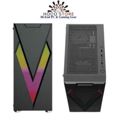 Vỏ Case Máy Tính Hỗ Trợ Main ATX VSP V5 LED RGB