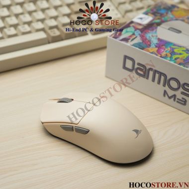 Chuột Gaming Darmoshark M3 Ba chế độ kết nối: Wireless (Bluetooth / 2.4Ghz) + dây USB-C l Hoco Store PC