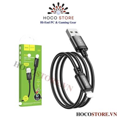 Cáp sạc iphone Hoco X89 USB to iphone