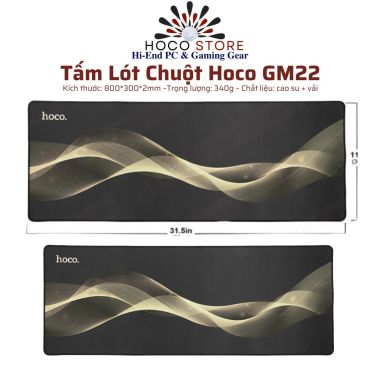Tấm Lót Chuột Hoco GM22 Size 80 x 30
