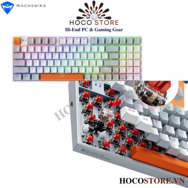 Bàn Phím Cơ Machenike K500-B94 Nâng Tầm Trải Nghiệm Gõ Phím l Hoco Store PC