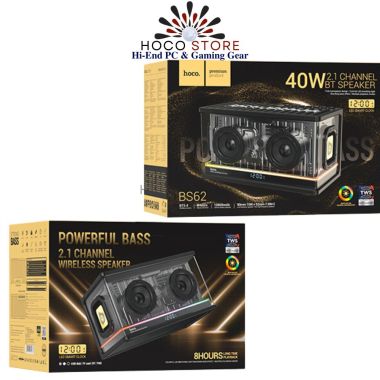 Loa Bluetooth Máy Tính Hoco BS62 Pin 8h Loa Không Dây 40W