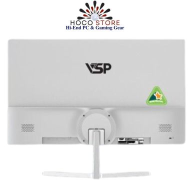 Màn hình LED VSP V2407S 24 inch tràn viền màu trắng