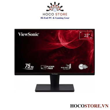 Màn Hình Máy Tính ViewSonic VA2215H 22-inch 100Hz (HDMI-VGA) | Hoco Store PC