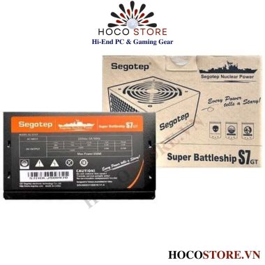 Nguồn Segotep 550W Nguồn Máy Tính S7GT (Super Battleship) l Hoco Store PC