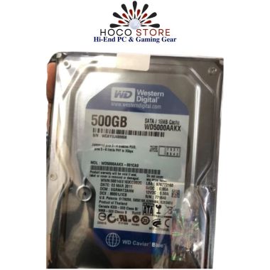 Ổ Cứng HDD Máy Tính PC WD 500GB - BH 24 Tháng